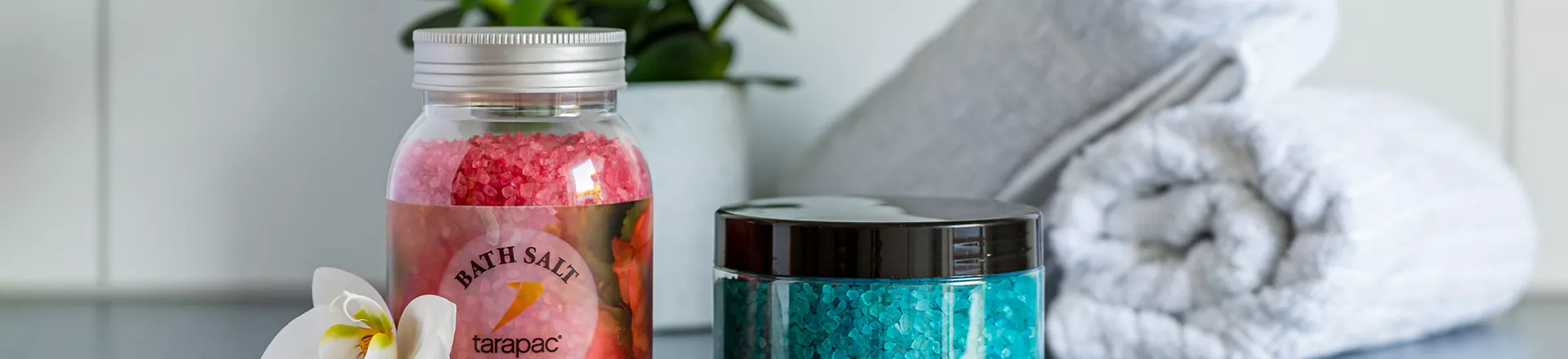 PET-krukker perfekt til badeprodukter