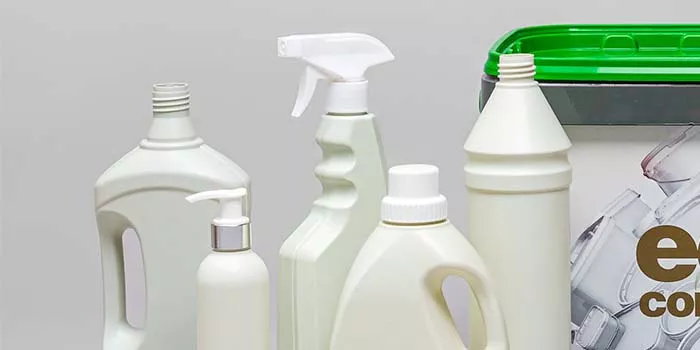 Plastflasker i genanvendt PE materiale rPE
