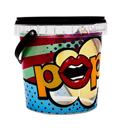 Plastboks i PP med trykk